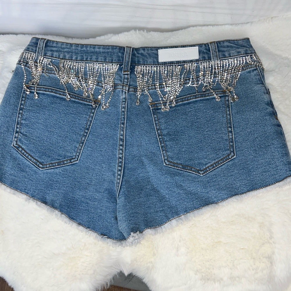 Akira Denim Shorts -Brand New